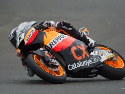 Marc Marquez, en el circuito de Le Mans.