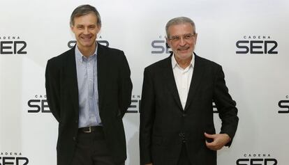 Vicent Martínez y Esteban Morcillo, en el cara a cara de la SER y EL PAÏS.