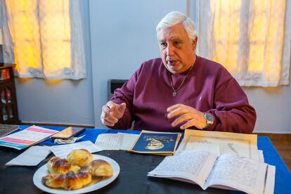 Gustavo Capra, pictured in his residence in La Tablada, a neighborhood in Buenos Aires.