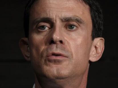 El primer ministro francés, Manuel Valls.