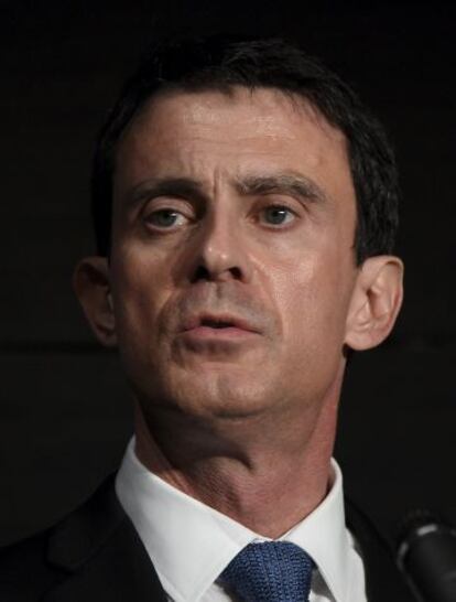 El primer ministro francés, Manuel Valls.