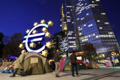 Edificio del Banco Central Europeo (BCE) en Fráncfort, Alemania. EFE/Archivo