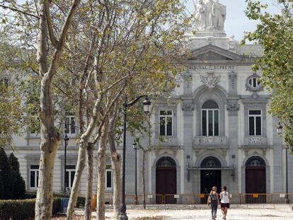 Sede del Tribunal Supremo, en Madrid. 