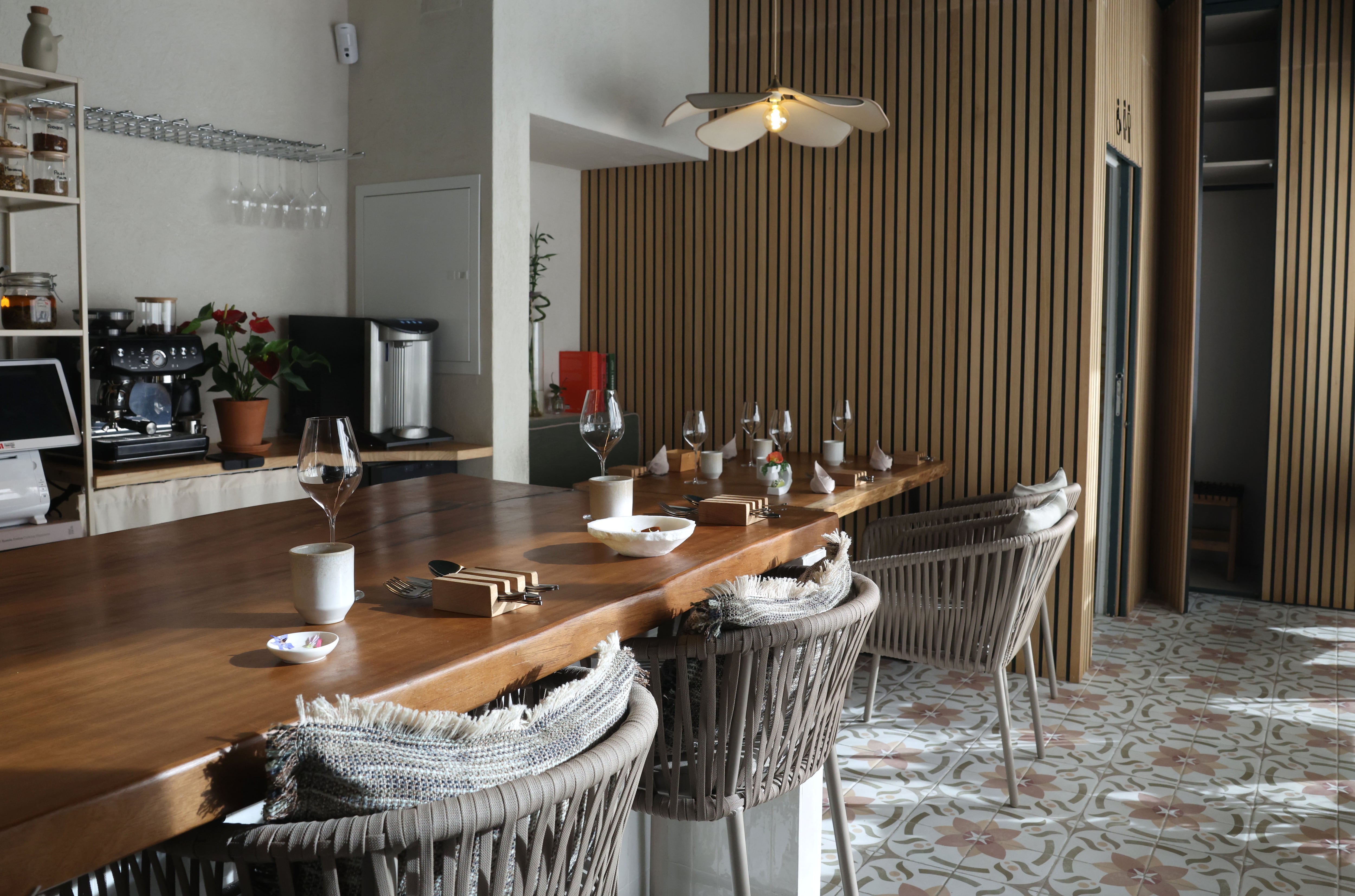 Sala del restaurante Pipilacha, en Madrid.