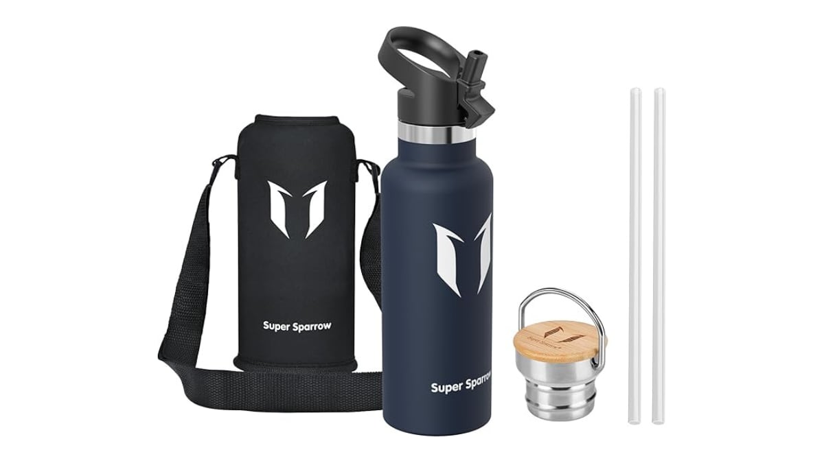 Botella termo Super Sparrow.