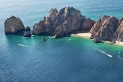 Playas en Cabo San Lucas, en Baja California Sur (México)