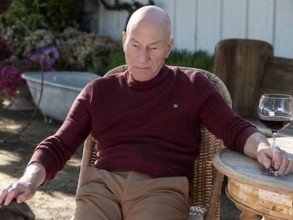 Patrick Stewart en un instante de 'Picard', de Amazon Prime Video.