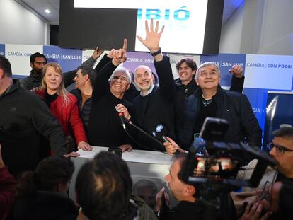 Claudio Poggi, ganador las elecciones a gobernador en la provincia argentina de San Luis.