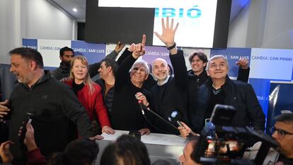 Claudio Poggi, ganador las elecciones a gobernador en la provincia argentina de San Luis.