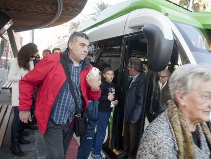 Imagen del tranvía de Castellón.