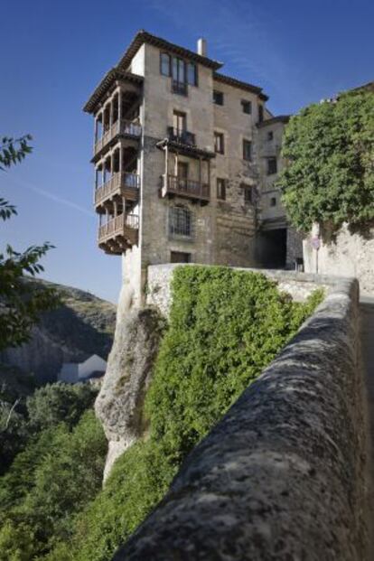 Una casa colgada de Cuenca.
