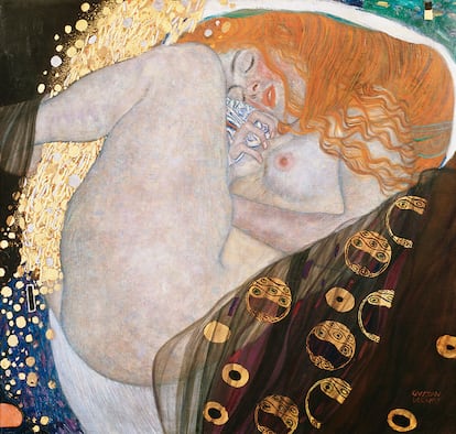 Danae, de Gustav Klimt.