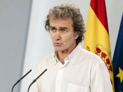 El director del Centro de Coordinación de Alertas y Emergencias Sanitarias, Fernando Simón.