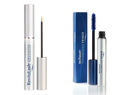 Revistalsh Advanced y Volumizing Primer de Revitalash.