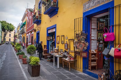 El Callejón de los Sapos de Puebla.