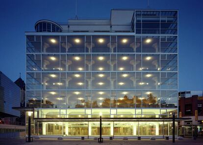 Schunck Glass Palace de Frits Peutz, en Heerlen, Países Bajos (1935). |