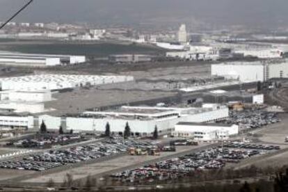 Vista general de la Factoria Volkswagen Navarra. EFE/Archivo