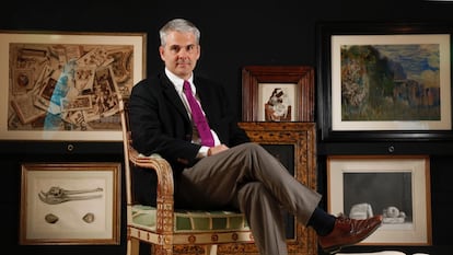 El anticuario e historiador del arte Artur Ramon, en una foto de la página web de su galería.