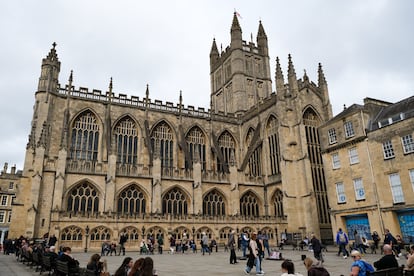 Vista de la abadía de Bath, ciudad que es patrimonio mundial de la Unesco.