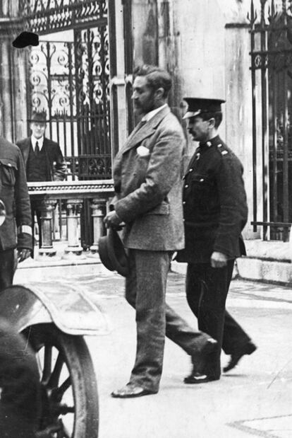 Casement, en la prisión de Pentonville, donde fue ahorcado el 3 de agosto de 1916.