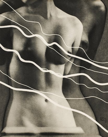 Man Ray. Rayographie (spiral), 1923