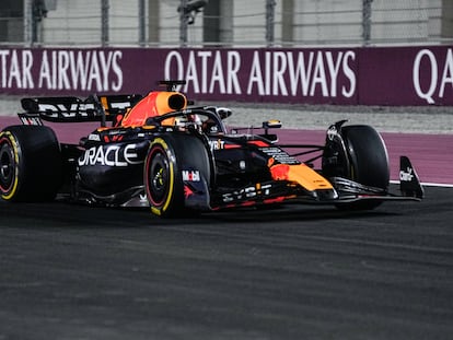 Max Verstappen, este domingo en Qatar.
