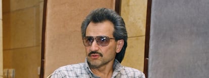 El multimillonario pr&iacute;ncipe saud&iacute; Alwaleed Bin Talal, en Pek&iacute;n en 2007.