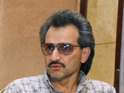 El multimillonario pr&iacute;ncipe saud&iacute; Alwaleed Bin Talal, en Pek&iacute;n en 2007.