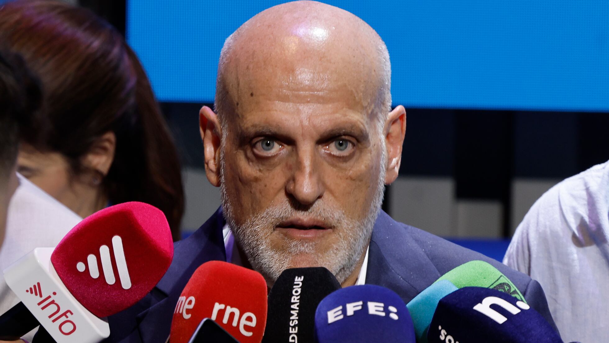 Javier Tebas, sobre el partido cancelado en Miami: “El fútbol español ha perdido una oportunidad para avanzar” | Fútbol | Deportes | EL PAÍS