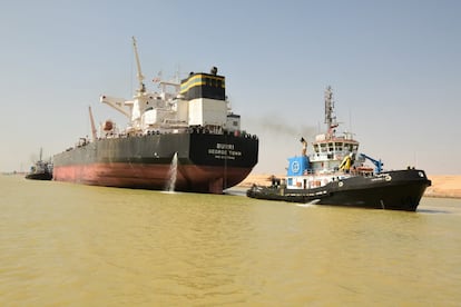 Two tankers collided in Egypt’s Suez Canal