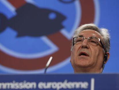 El comisario europeo de Pesca, Karmenu Vella. 