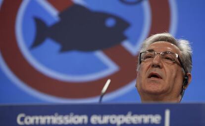 El comisario europeo de Pesca, Karmenu Vella.
