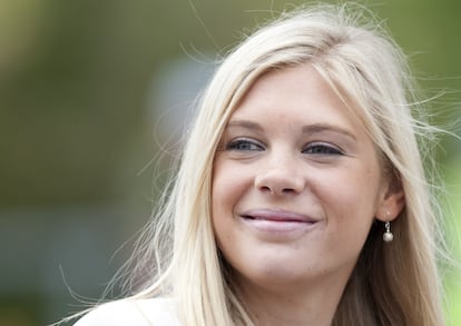 Chelsy Davy en el acto de graduación de Enrique de Inglaterra como piloto de las Fuerzas Aéreas Reales británicas (RAF), el 7 de mayo de 2010. En la actualidad, Davy mantiene una vida alejada de los focos.