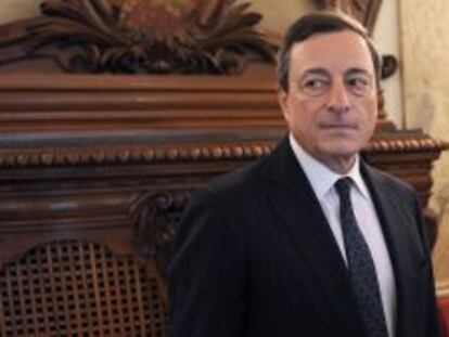 El presidente del Banco Central Europeo (BCE), Mario Draghi.