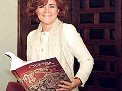 Carmen Calvo, ayer, en Córdoba.