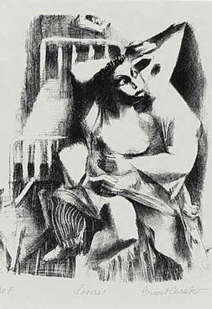 <i>Lovers,</i> de Ernest Crichlow.