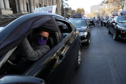 Taxista licencia de conducir en Chile