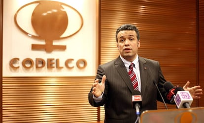 Presidente de la Codelco, Oscar Landerretche Moreno.