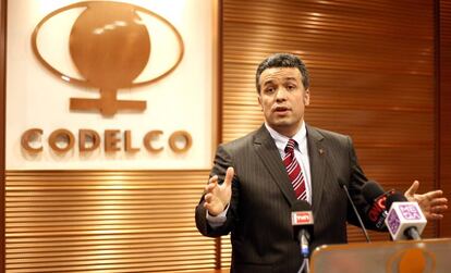 Presidente de la Codelco, Oscar Landerretche Moreno.