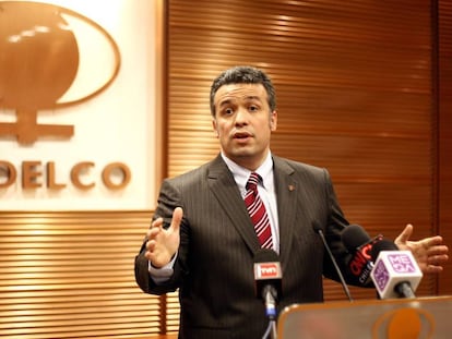 Presidente de la Codelco, Oscar Landerretche Moreno.