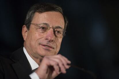 El presidente del BCE, Mario Draghi.