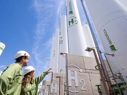 Una planta de Iberdrola dedicada al hidrógeno verde.