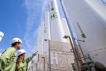 Una planta de Iberdrola dedicada al hidrógeno verde.