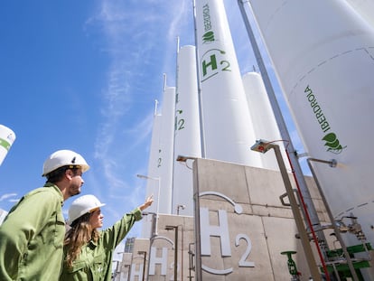 Una planta de Iberdrola dedicada al hidrógeno verde.