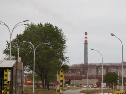 Fábrica de Alcoa en San Cibrao, Lugo.