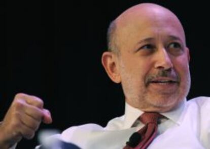 El presidente de Goldman Sachs, Lloyd Blankfein, el 12 de noviembre en una conferencia en Nueva York.