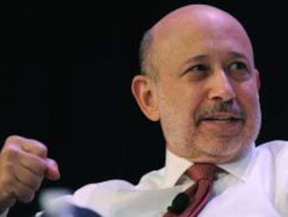 El presidente de Goldman Sachs, Lloyd Blankfein, el 12 de noviembre en una conferencia en Nueva York. 