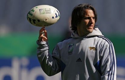 Agust&iacute;n Pichot, en el Mundial de 2007.