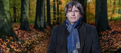 El ex president de la Generalitat, Carles Puigdemont, en B&eacute;lgica.