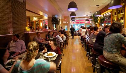 El Candle Cafe West, en el Upper West Side de Nueva York, tiene una carta vegana, ecológica y deliciosa.